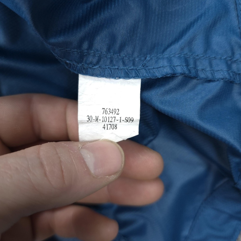 Novara Jacket Mens XL Blue Cycling Conversion Reflective Full Zip Vented Outdoor - Picture 6 of 14